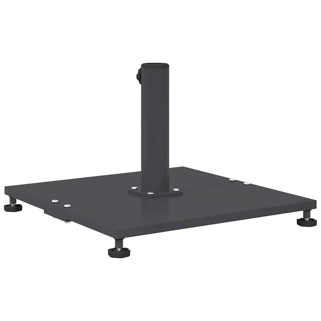 Outdoor Umbrella Stands Dark gray 45 x 45 x 31 cm Steel