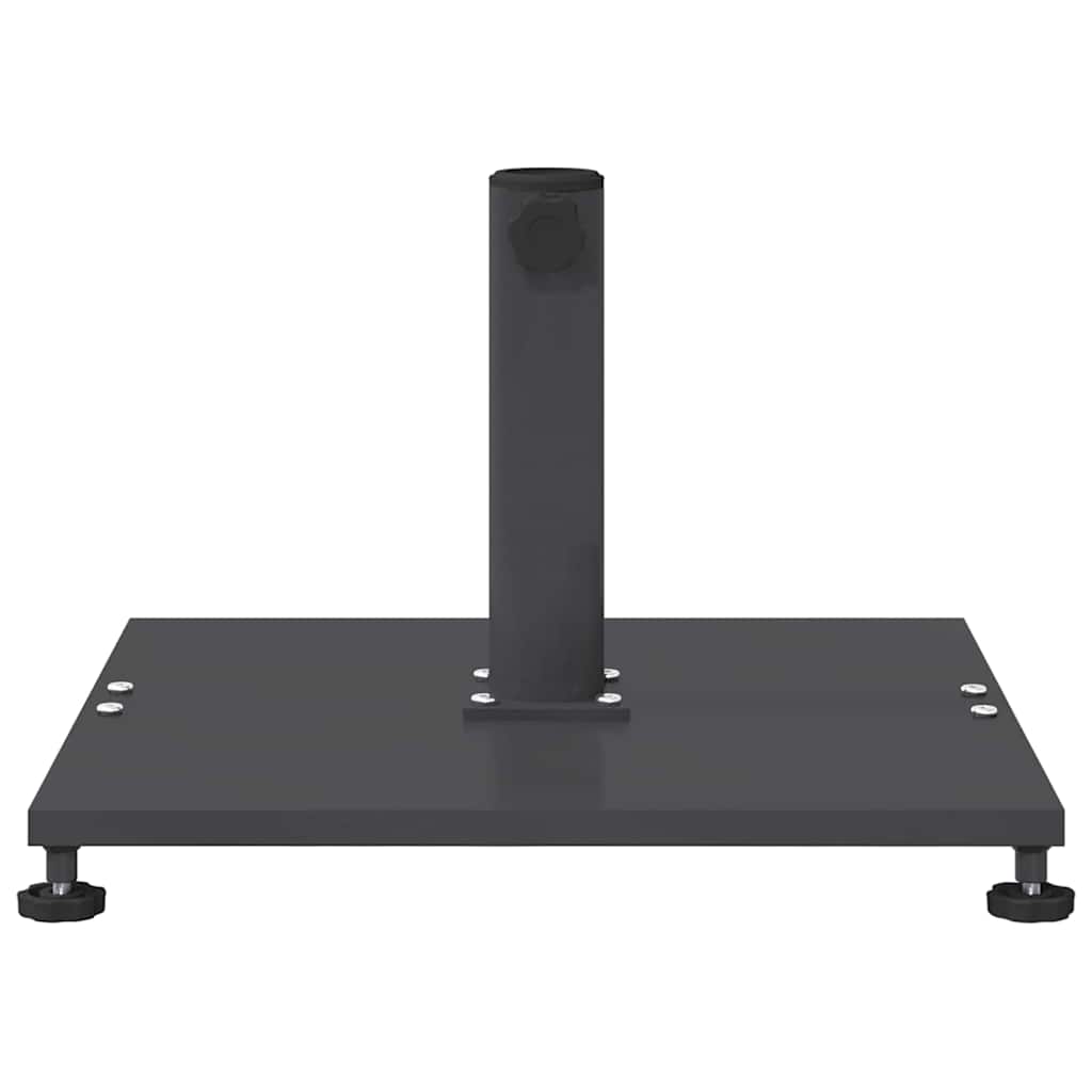 Outdoor Umbrella Stands Dark gray 45 x 45 x 31 cm Steel