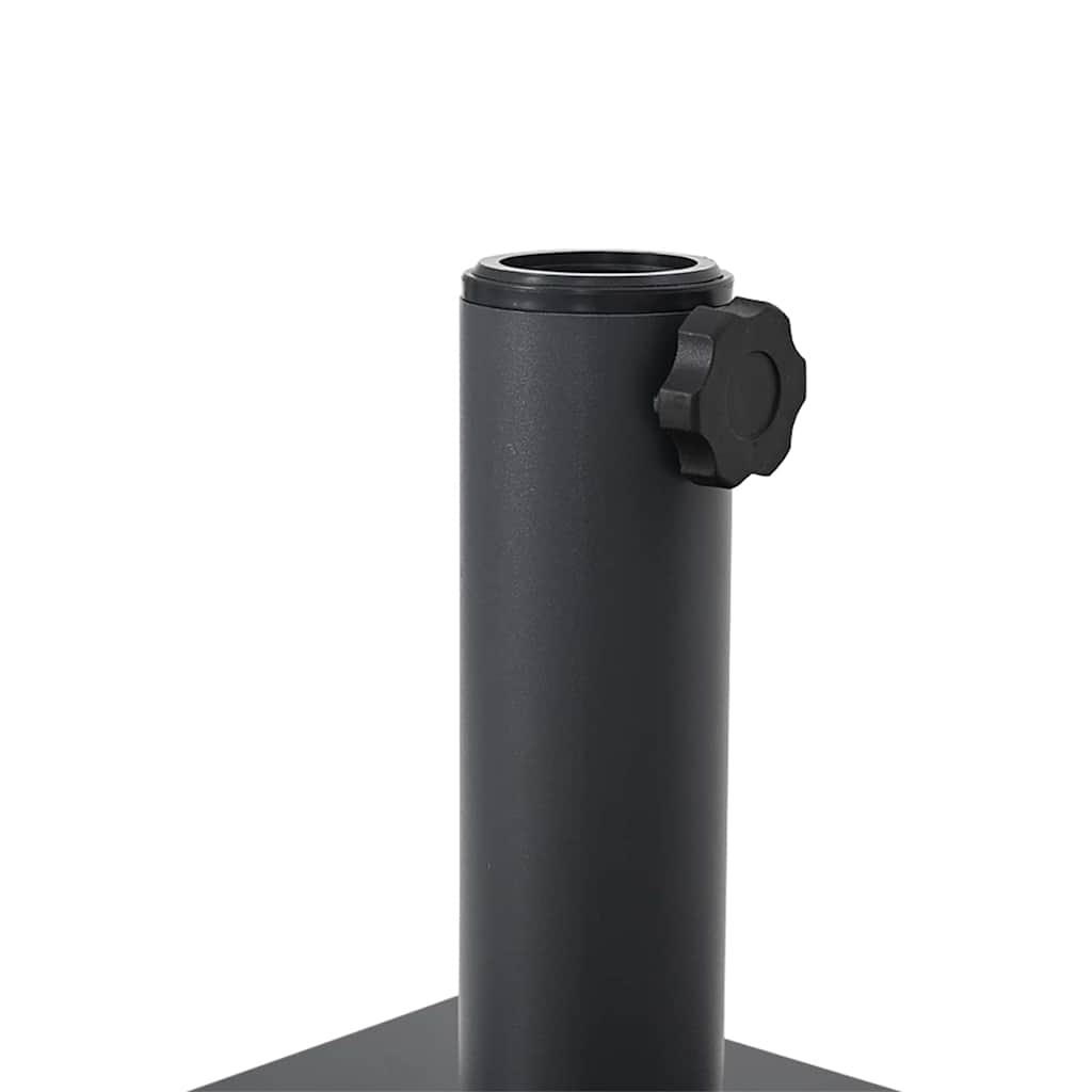 Lauko skėčių stovai Tamsiai pilka 45 x 45 x 31.5 cm Plienas