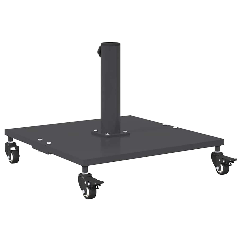 Lauko skėčių stovai Tamsiai pilka 45 x 45 x 31.5 cm Plienas