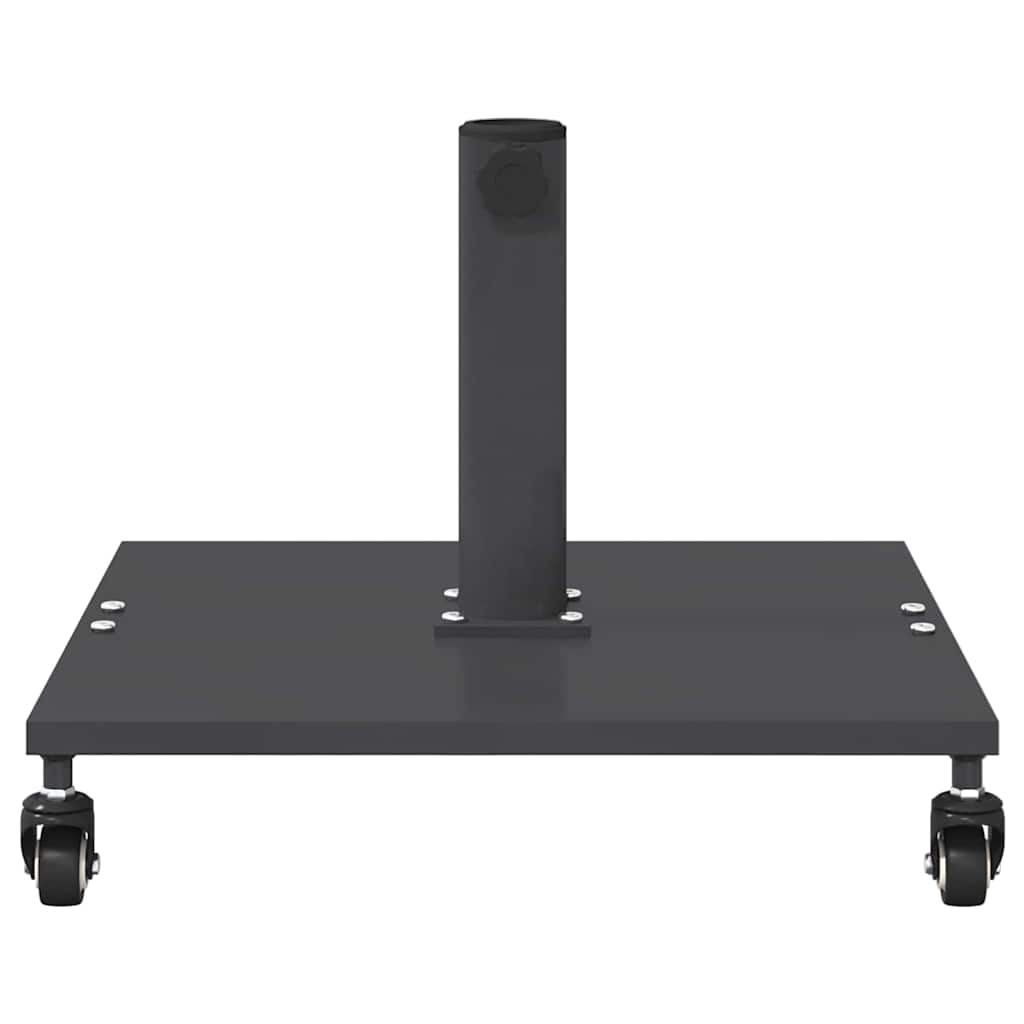 Lauko skėčių stovai Tamsiai pilka 45 x 45 x 31.5 cm Plienas