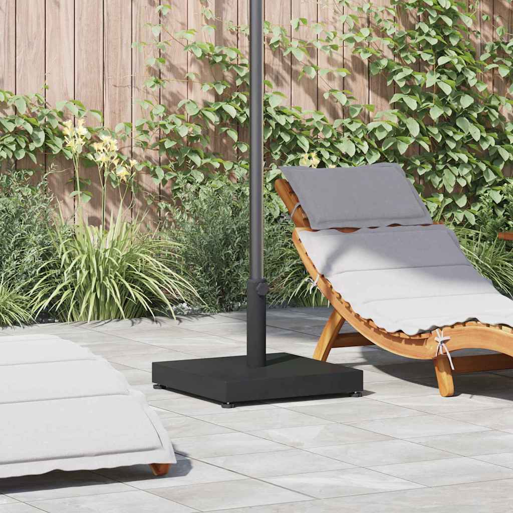 Outdoor Umbrella Stands Black 45 x 45 x 31.5 cm Steel, Concrete