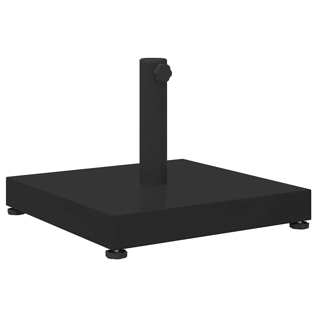 Outdoor Umbrella Stands Black 45 x 45 x 31.5 cm Steel, Concrete