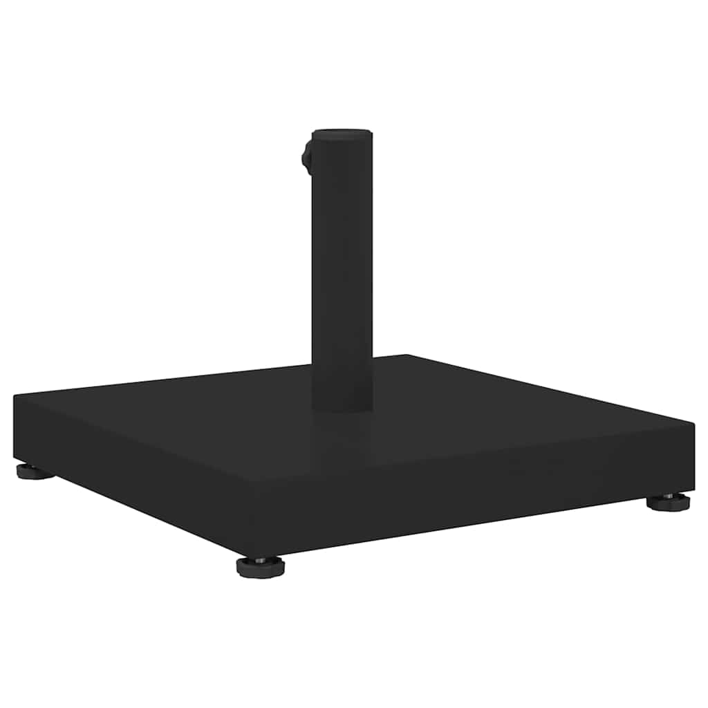 Outdoor Umbrella Stands Black 45 x 45 x 31.5 cm Steel, Concrete