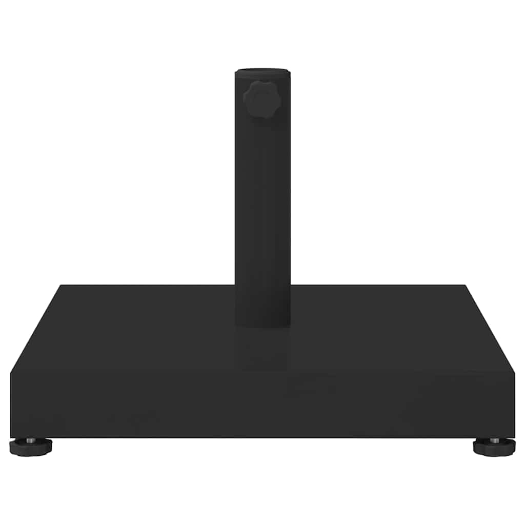Outdoor Umbrella Stands Black 45 x 45 x 31.5 cm Steel, Concrete