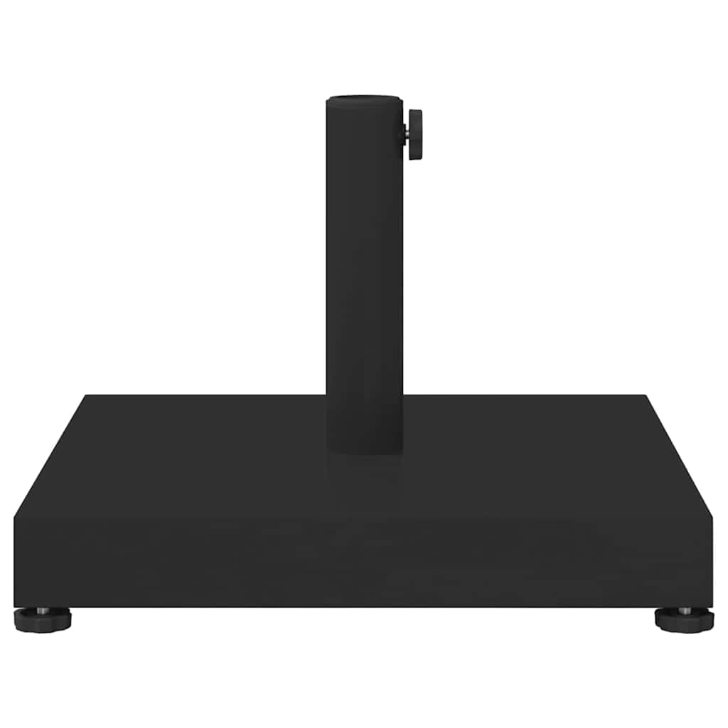 Outdoor Umbrella Stands Black 45 x 45 x 31.5 cm Steel, Concrete