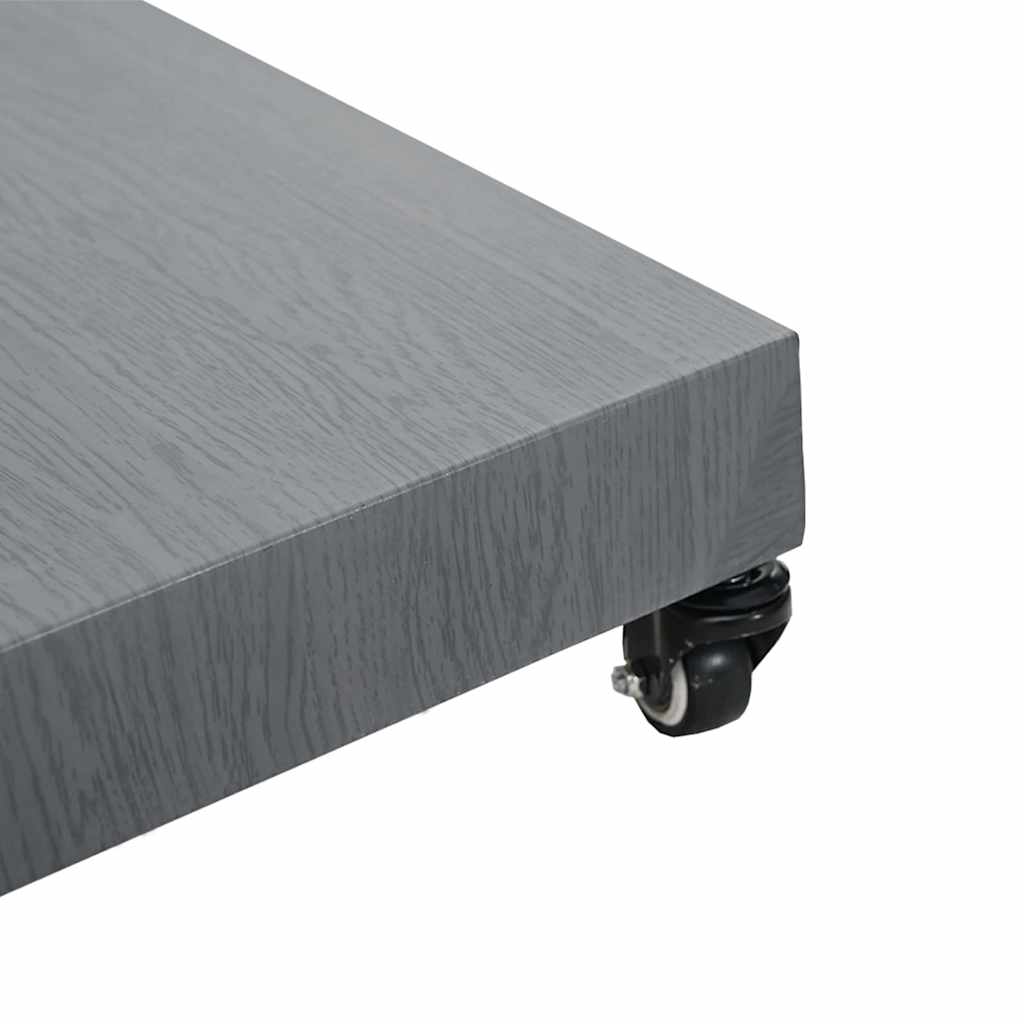 Lauko skėčių stovai Tamsi medienos 45 x 45 x 32 cm