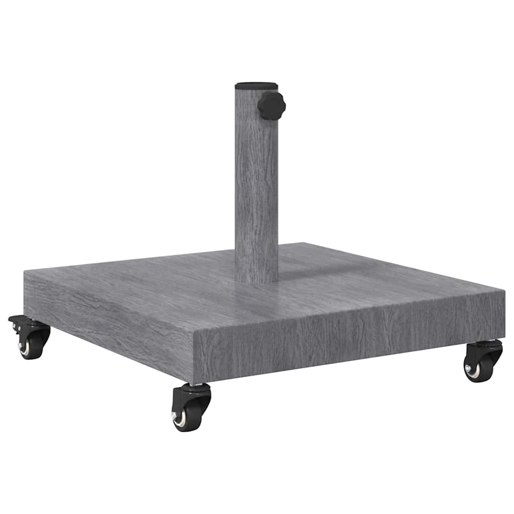 Lauko skėčių stovai Tamsi medienos 45 x 45 x 32 cm