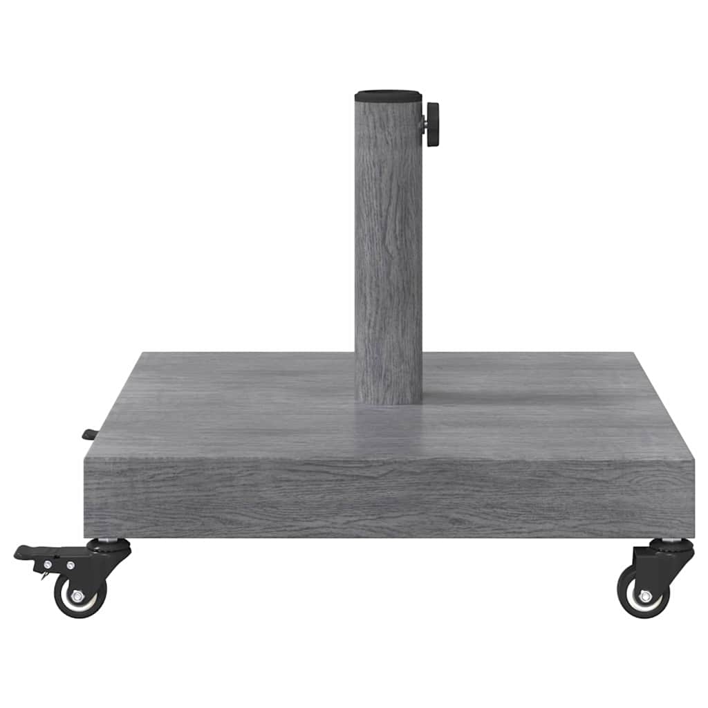 Lauko skėčių stovai Tamsi medienos 45 x 45 x 32 cm