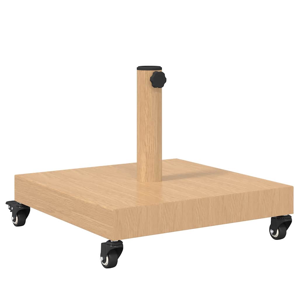 Outdoor Umbrella Stands Light Wood 45 x 45 x 32 cm