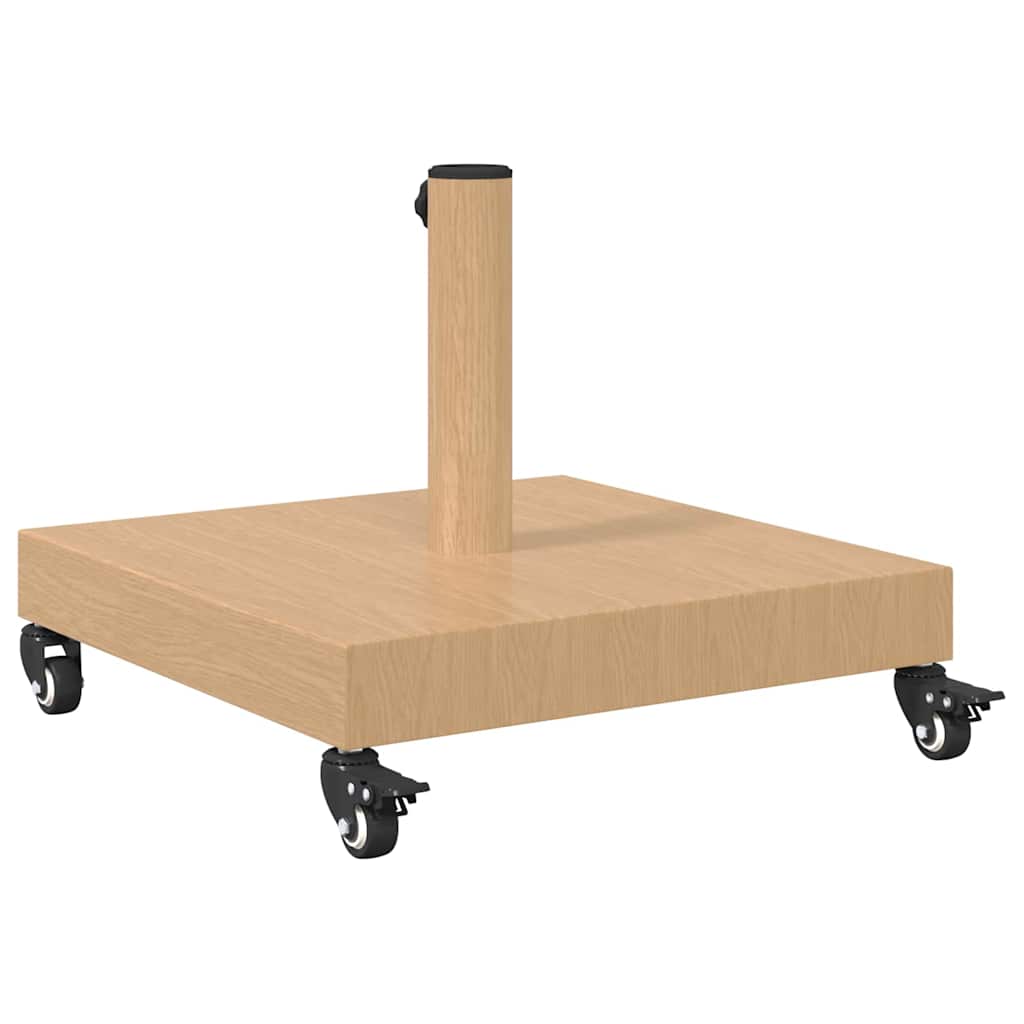 Outdoor Umbrella Stands Light Wood 45 x 45 x 32 cm