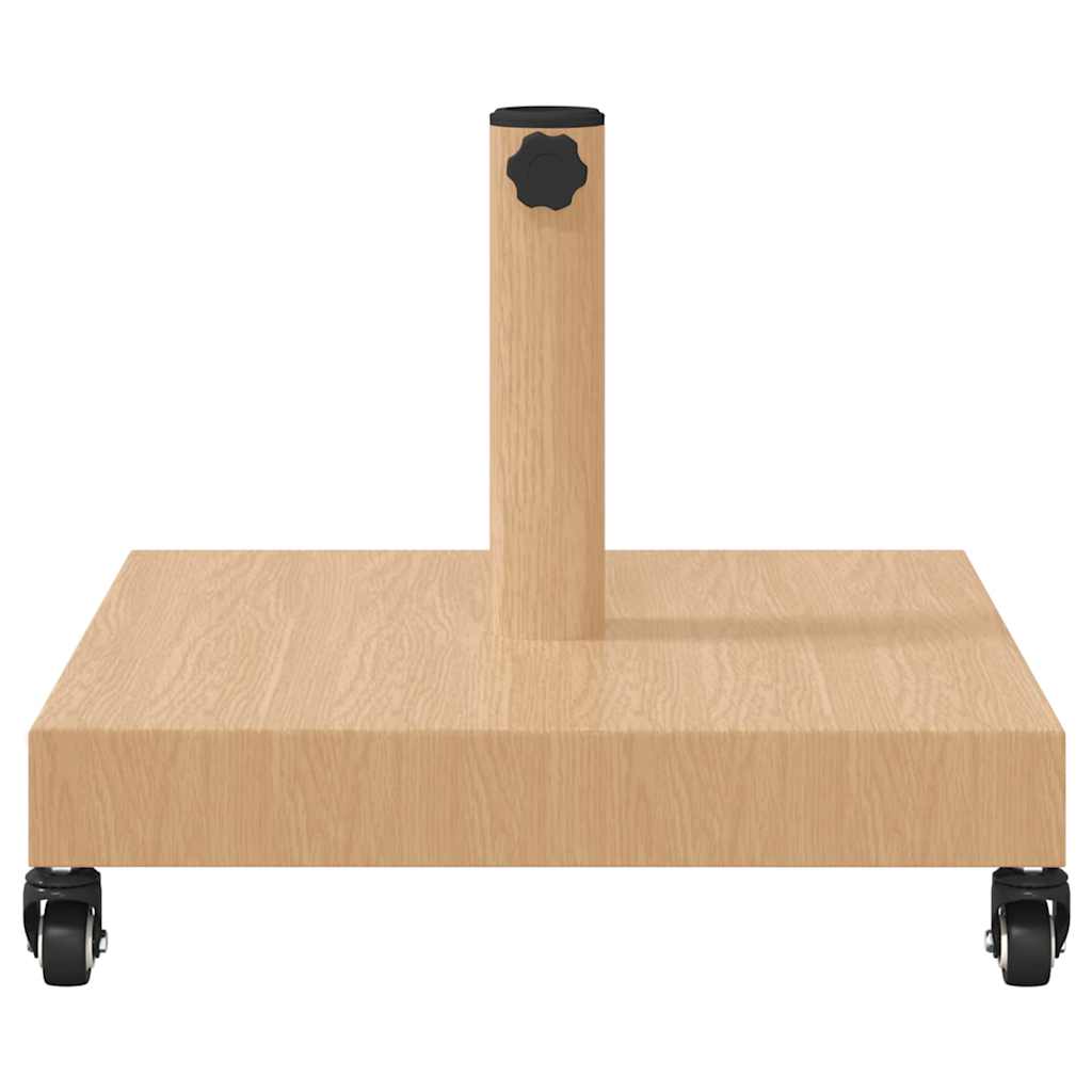 Outdoor Umbrella Stands Light Wood 45 x 45 x 32 cm