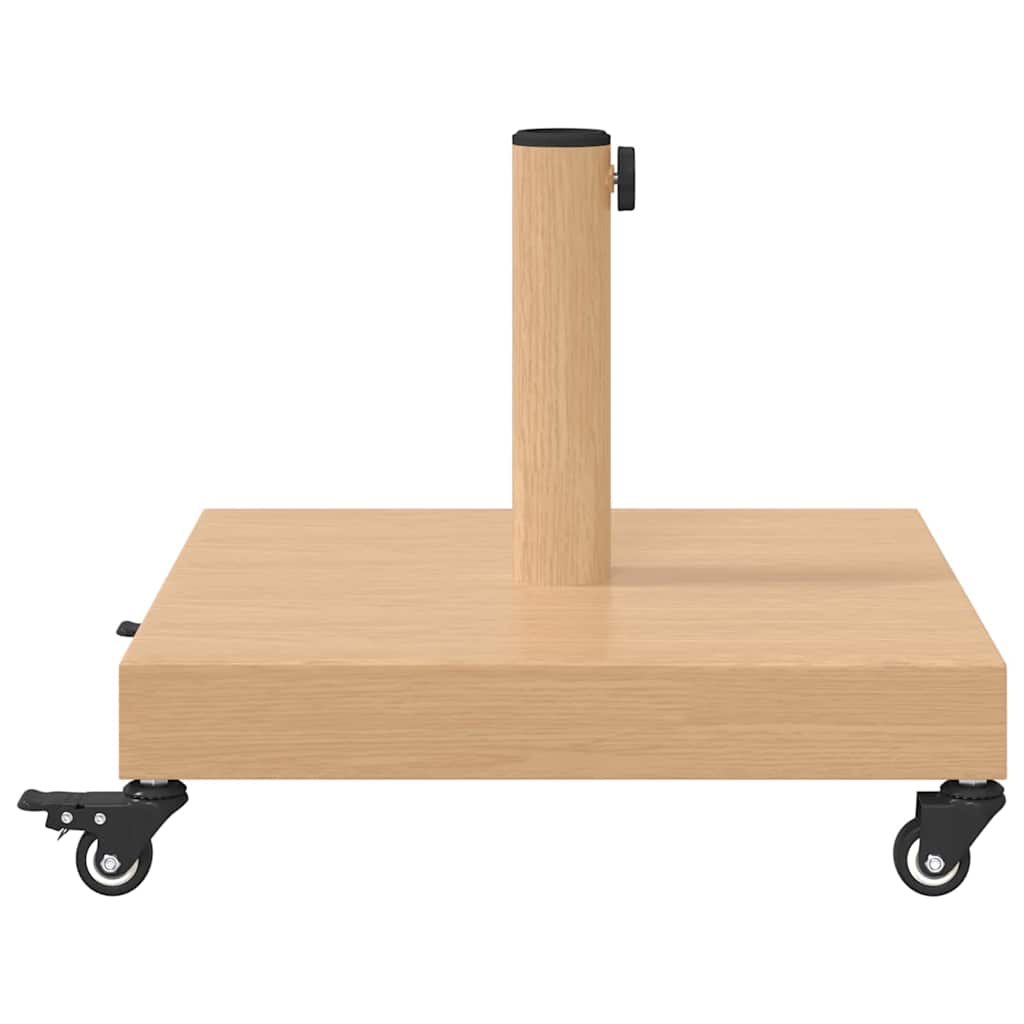 Outdoor Umbrella Stands Light Wood 45 x 45 x 32 cm