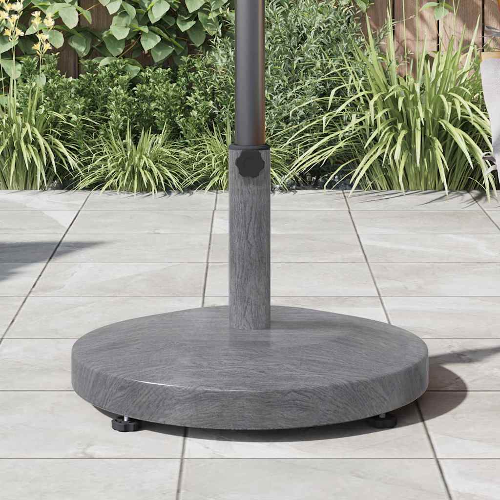 Parasol Bases Dark wood 48 x 48 x 32 cm