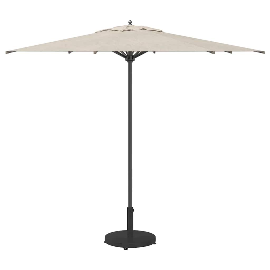 Lauko skėčių stovai Juoda 48 x 48 x 32 cm Plienas, Betonas