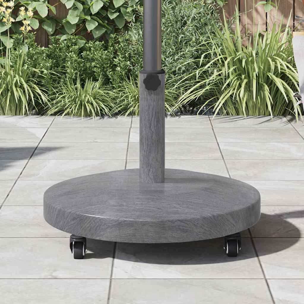 Lauko skėčių stovai Tamsi medienos 48 x 48 x 32.5 cm