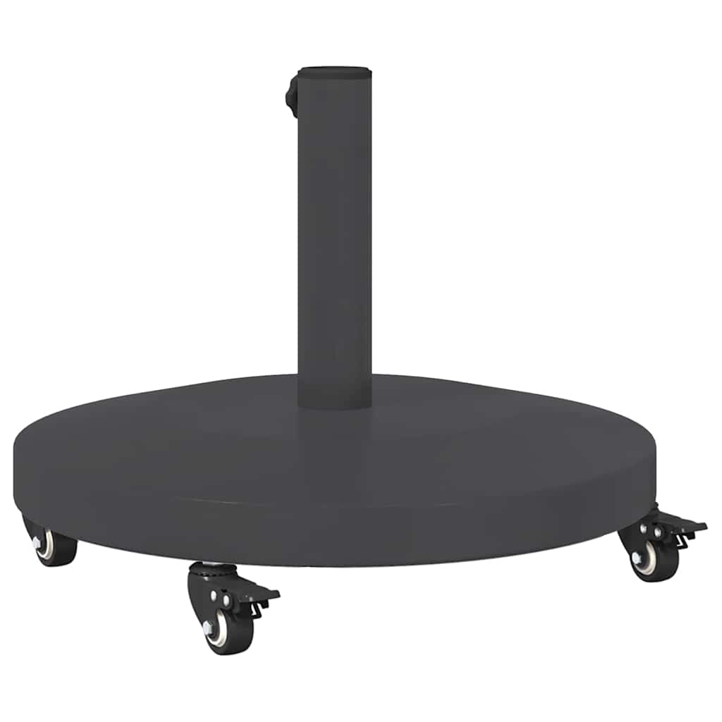 Lauko skėčių stovai Tamsiai pilka 48 x 48 x 32.5 cm