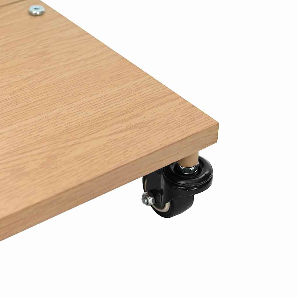 Lauko skėčių stovai Šviesios medienos 45 x 45 x 31.5 cm Plienas