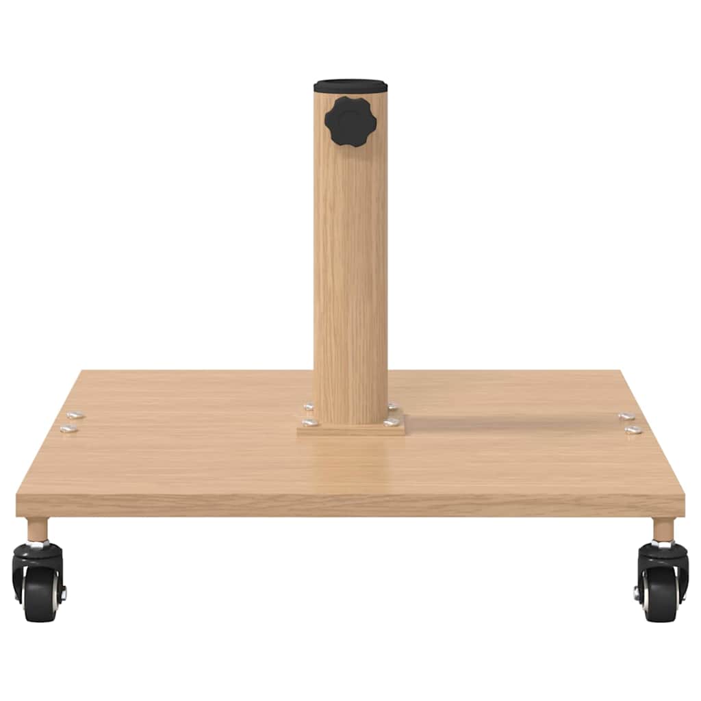 Lauko skėčių stovai Šviesios medienos 45 x 45 x 31.5 cm Plienas