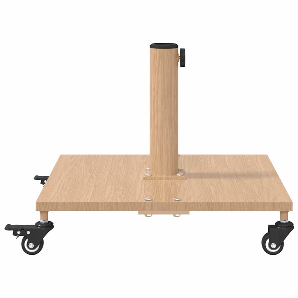 Lauko skėčių stovai Šviesios medienos 45 x 45 x 31.5 cm Plienas