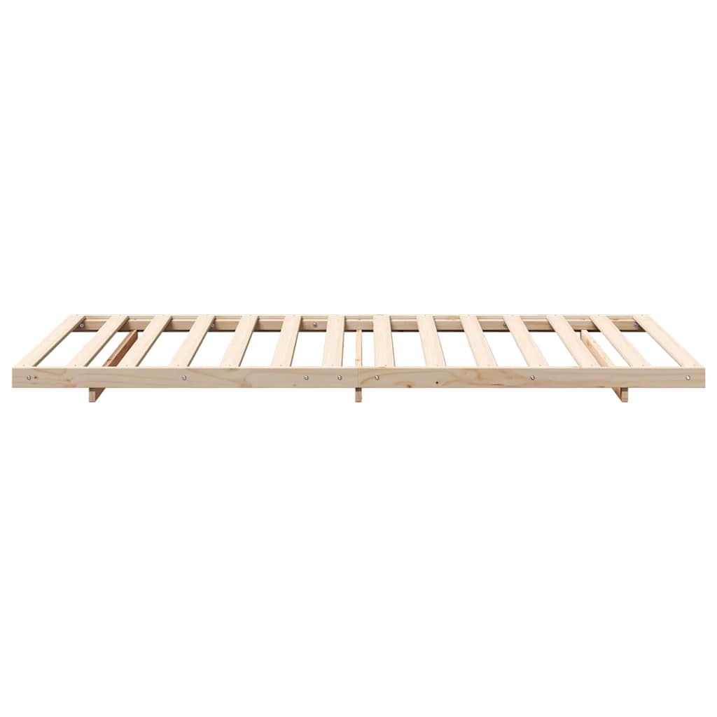 Grindų lovos rėmas Ruda 90 x 200 cm Pušies masyvas