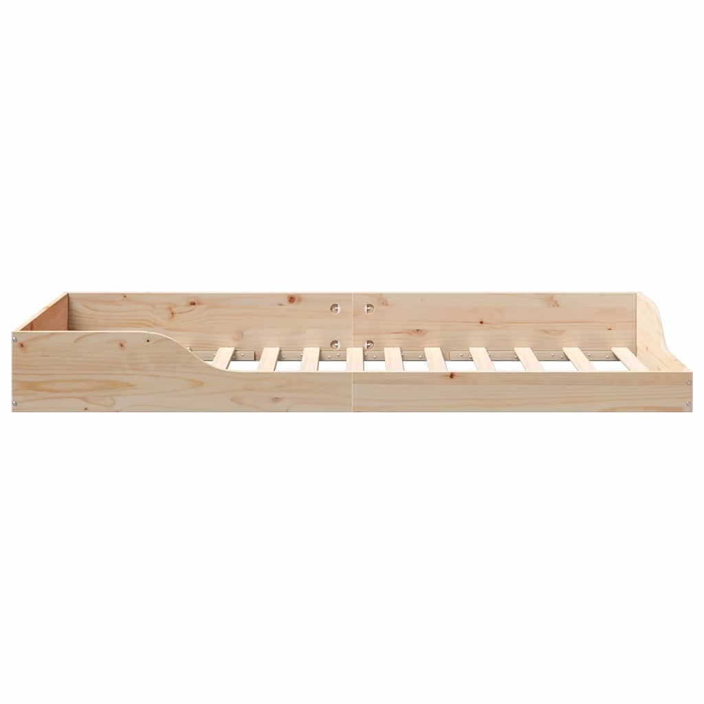 Grindų lovos rėmas Ruda 100 x 200 cm Pušies masyvas