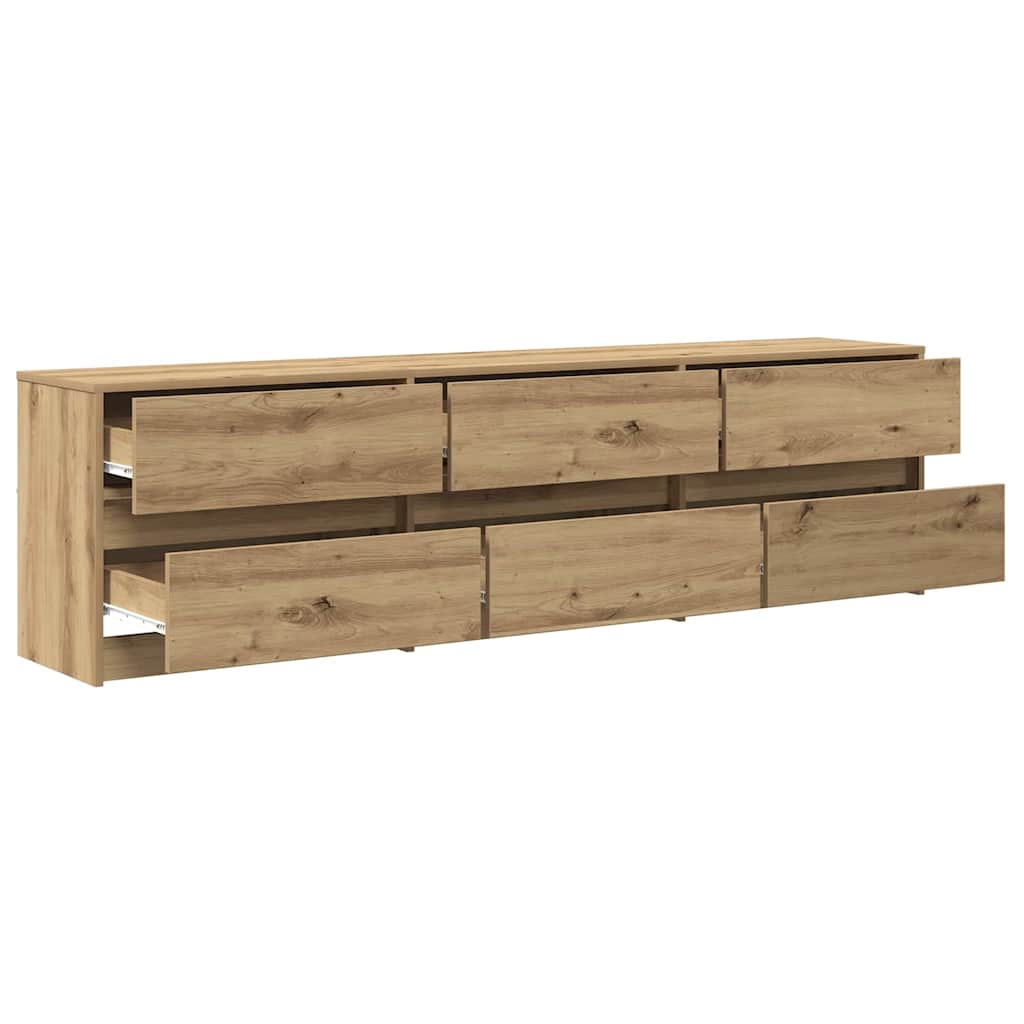 TV Cabinet Brown 181 x 34 x 50 cm