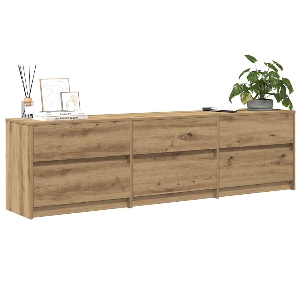 TV Cabinet Brown 181 x 34 x 50 cm