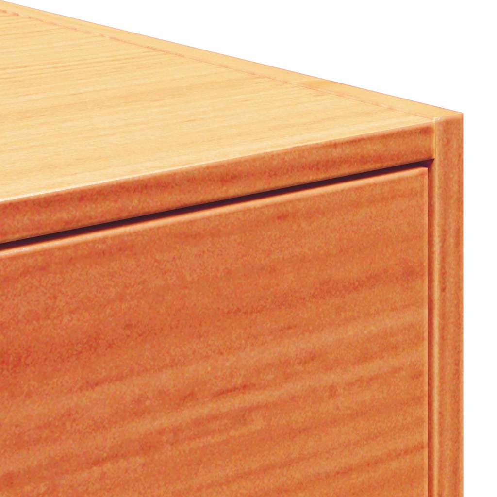 Naktinis staliukas 2 pcs Vaško ruda 50 x 32,5 x 24 cm