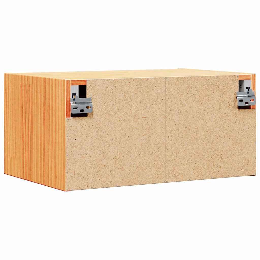 Naktinis staliukas 2 pcs Vaško ruda 50 x 32,5 x 24 cm