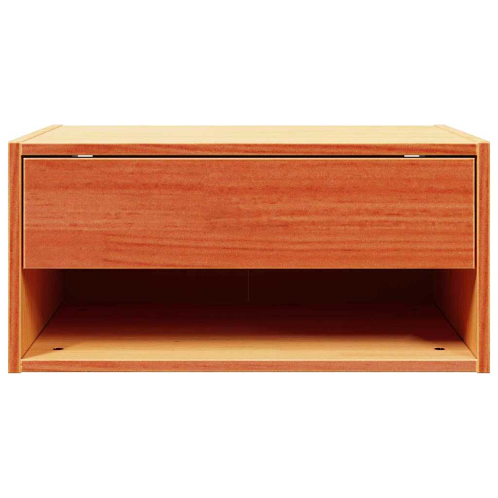 Naktinis staliukas 2 pcs Vaško ruda 50 x 32,5 x 24 cm