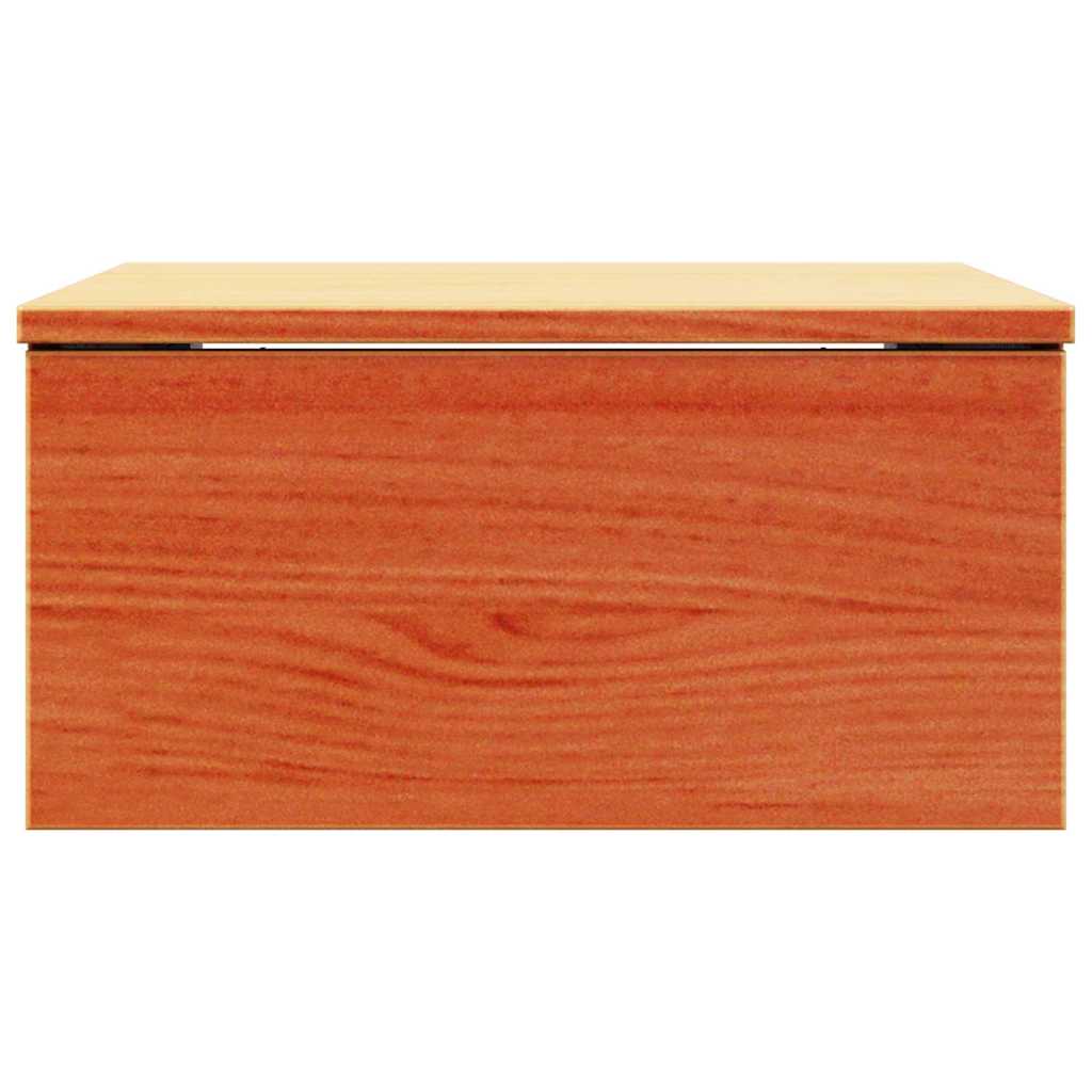 Naktinis staliukas Vaško ruda 37 x 35 x 18,5 cm Pušies masyvas