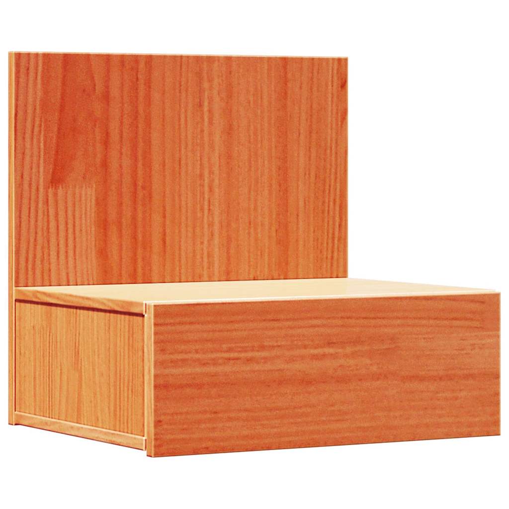 Naktsgaldiņš Brūns vasks 42 x 32,5 x 40 cm Priedes masīvkoks