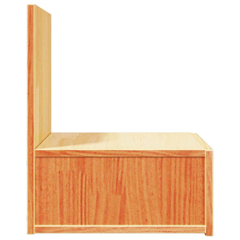 Naktinis staliukas 2 pcs Vaško ruda 42 x 32,5 x 40 cm