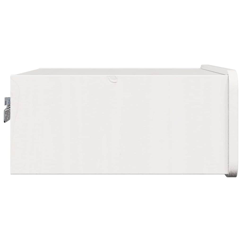 Naktinis staliukas 2 pcs Balta 39 x 34 x 16,5 cm Pušies masyvas