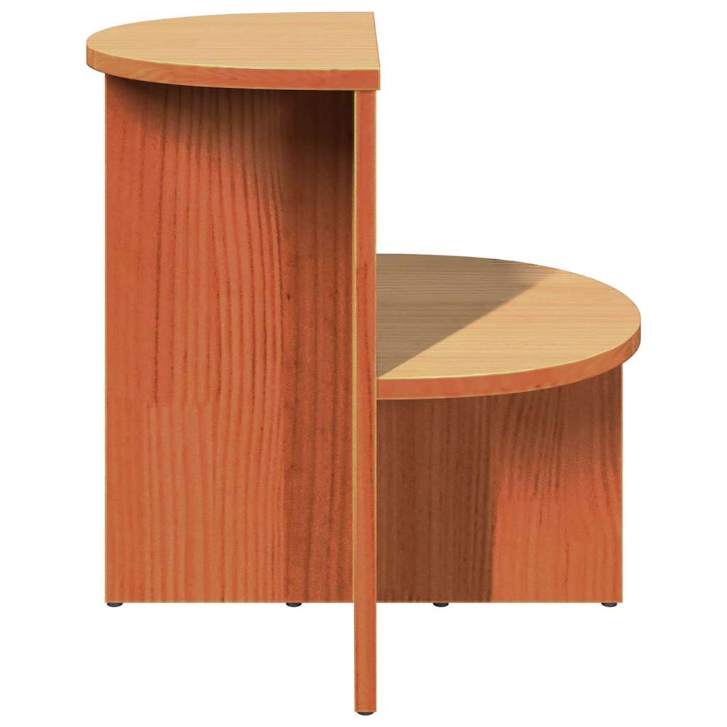 Coffee table Wax brown 50 x 40 x 50 cm Solid pine