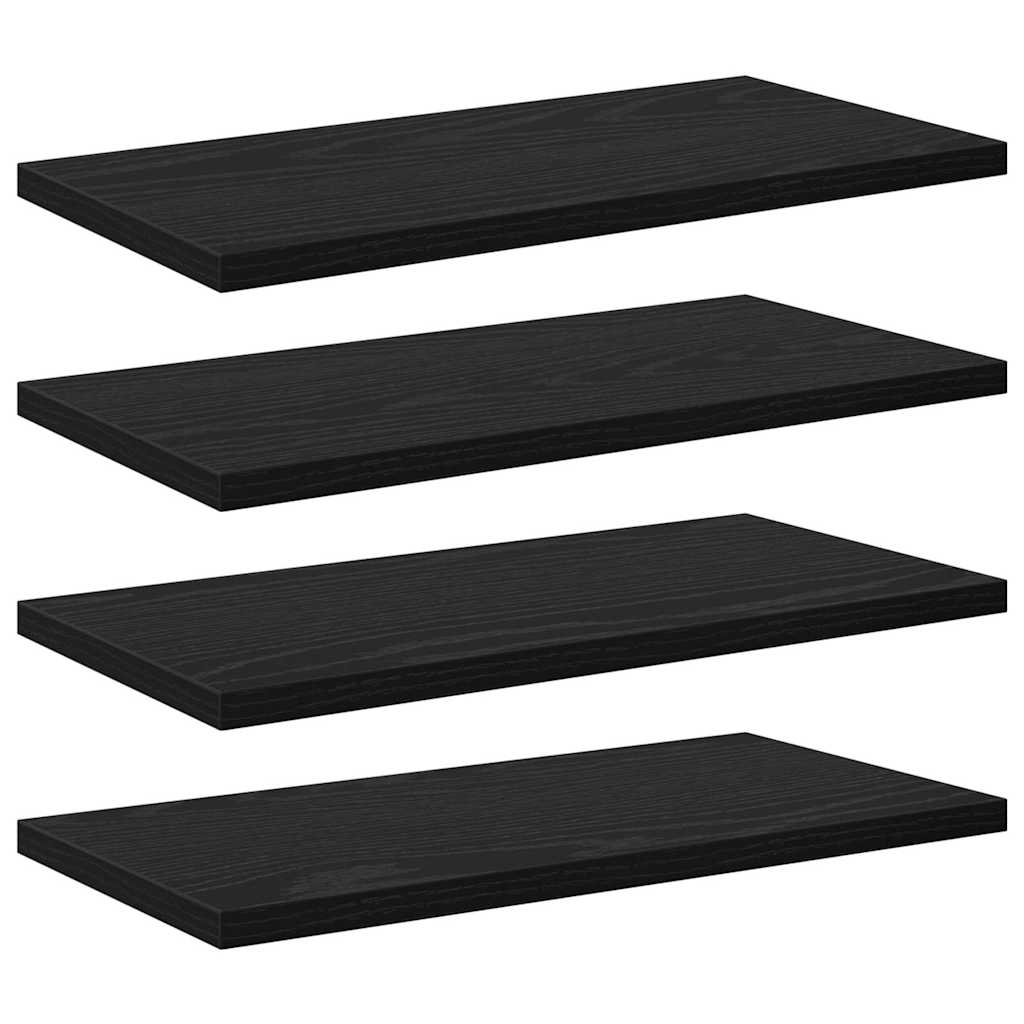 Knygų lentyna 3 lygių 4 vnt. 40 x 20 x 1,5 cm Apdirbta mediena