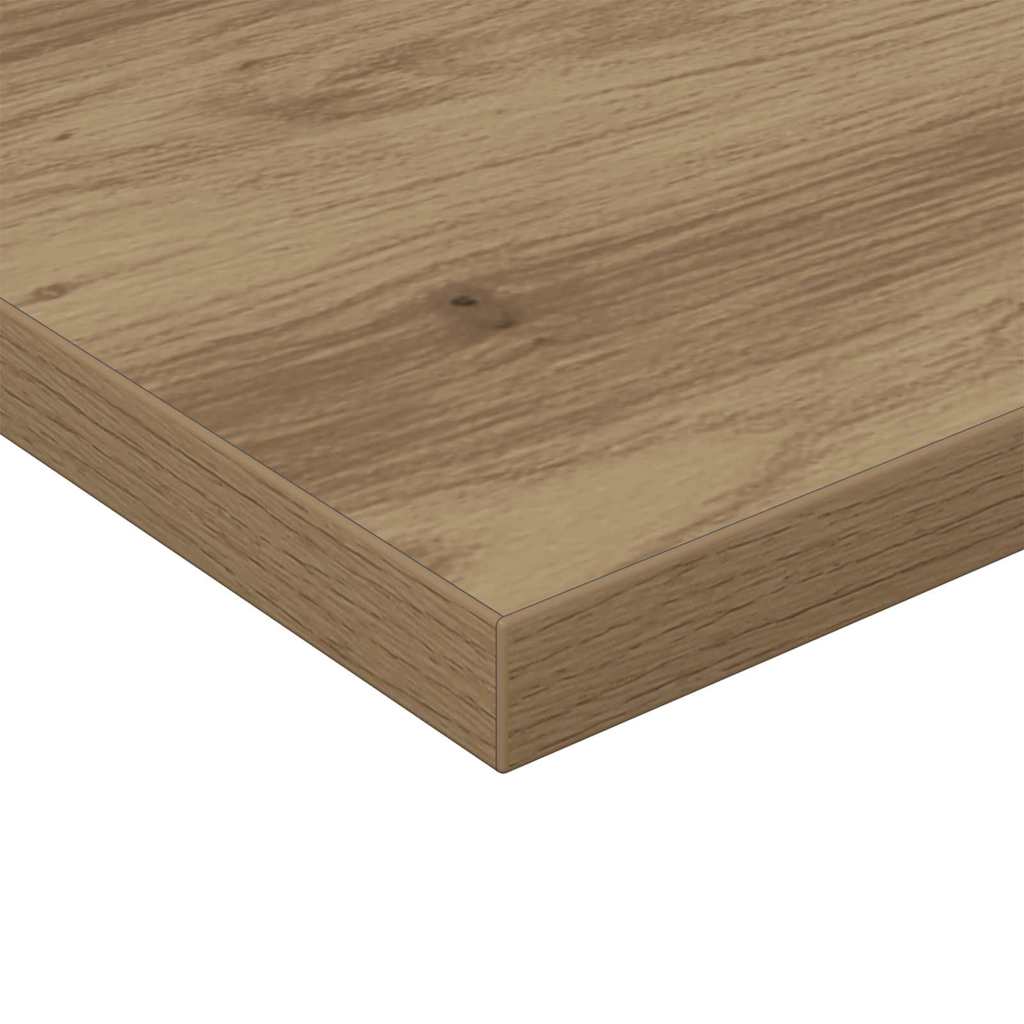 Knygų lentyna 4 pcs Ruda 40 x 40 x 1,5 cm Apdirbta mediena