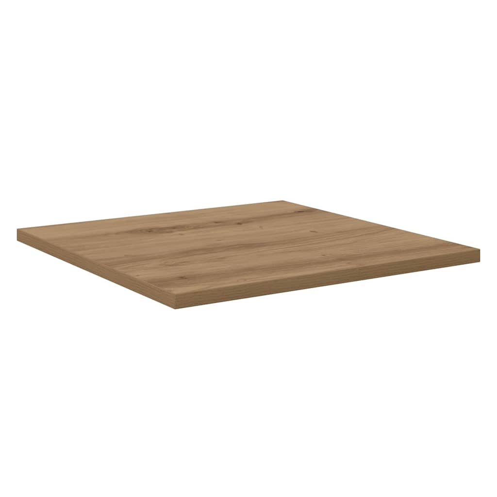 Knygų lentyna 4 pcs Ruda 40 x 40 x 1,5 cm Apdirbta mediena