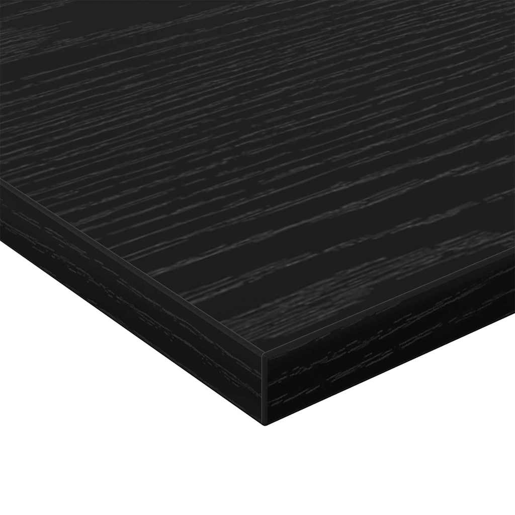 Bookcase 4 pcs Black 60 x 30 x 1.5 cm Engineered wood