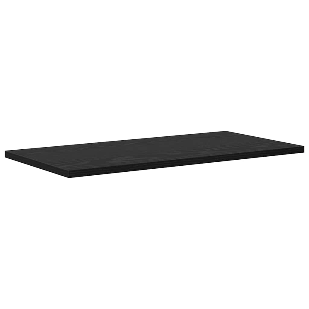 Bookcase 4 pcs Black 60 x 30 x 1.5 cm Engineered wood