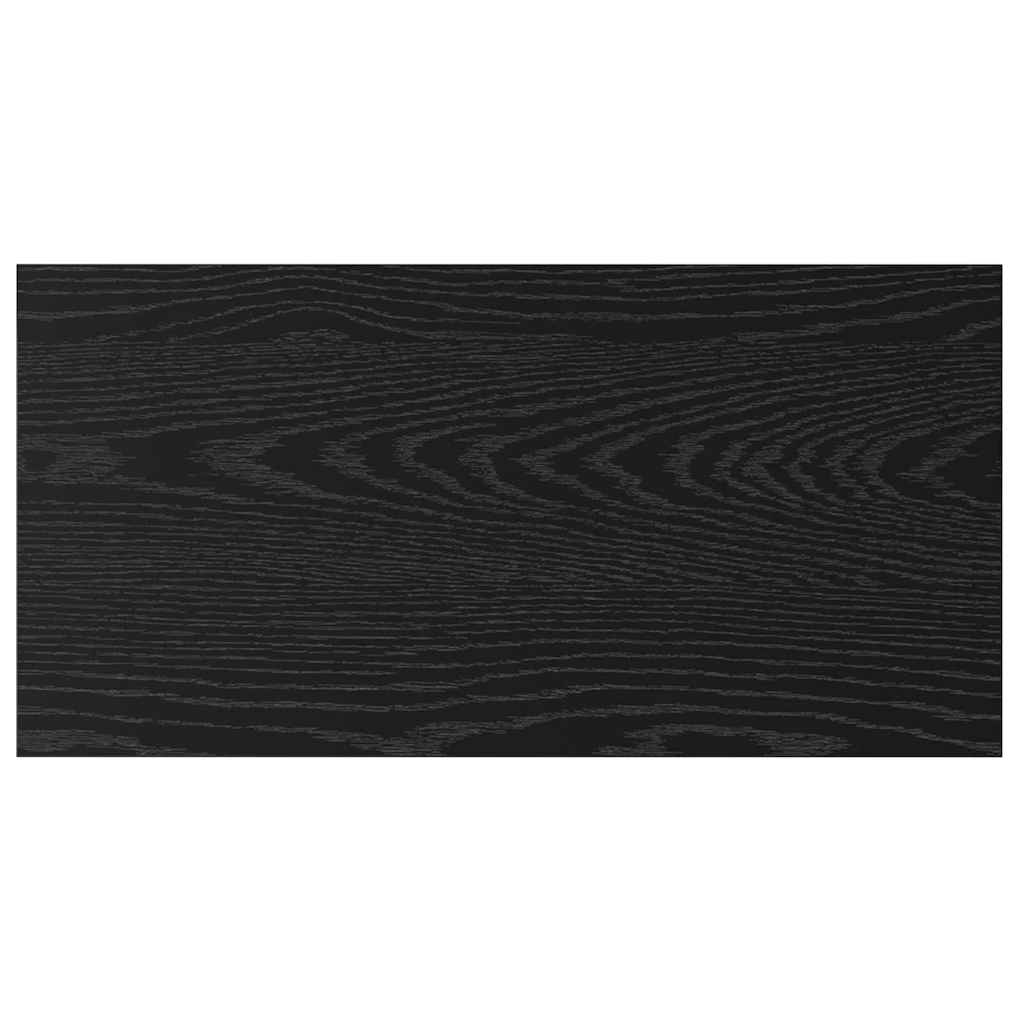 Bookcase 4 pcs Black 60 x 30 x 1.5 cm Engineered wood
