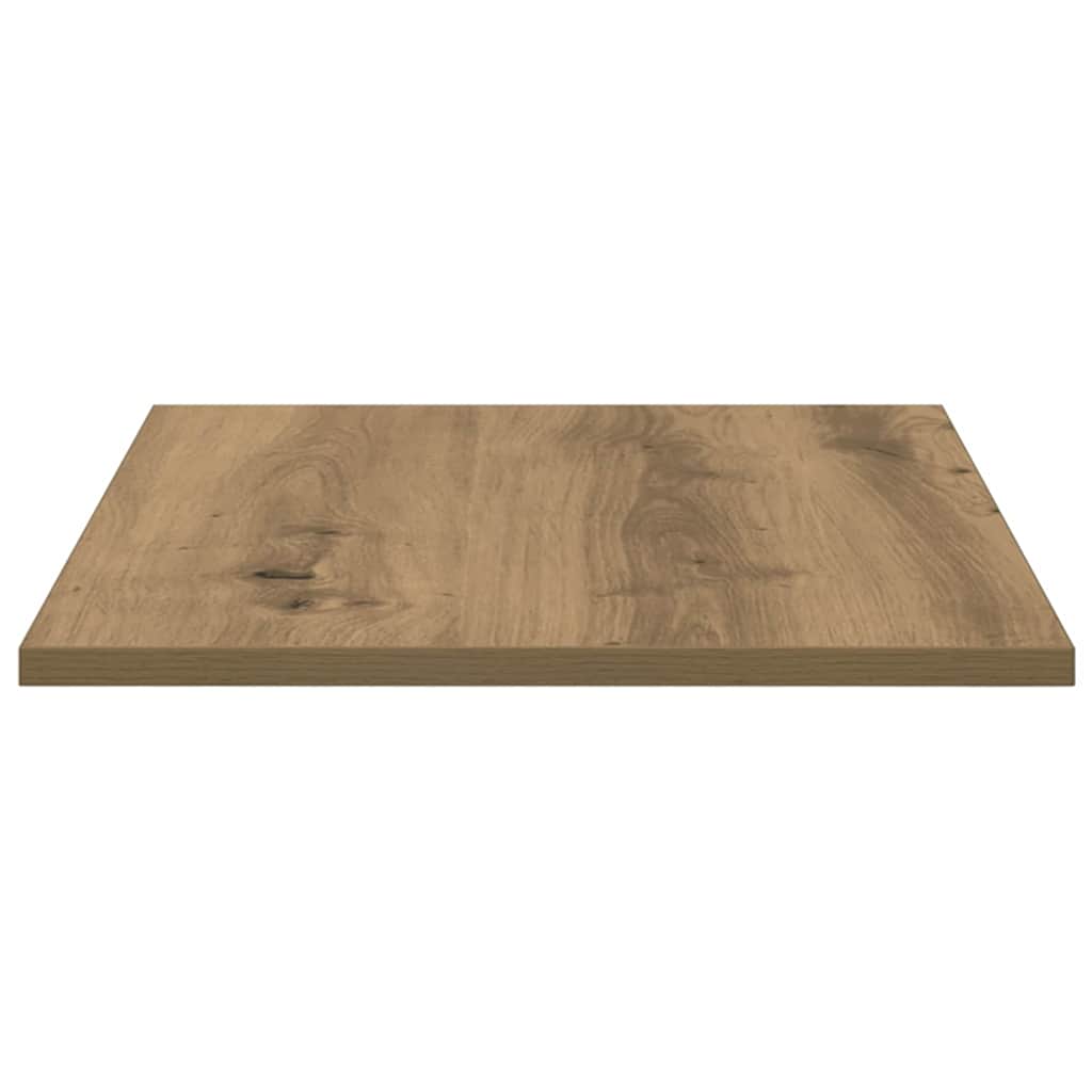 Knygų lentyna 4 pcs Ruda 60 x 40 x 1.5 cm Apdirbta mediena
