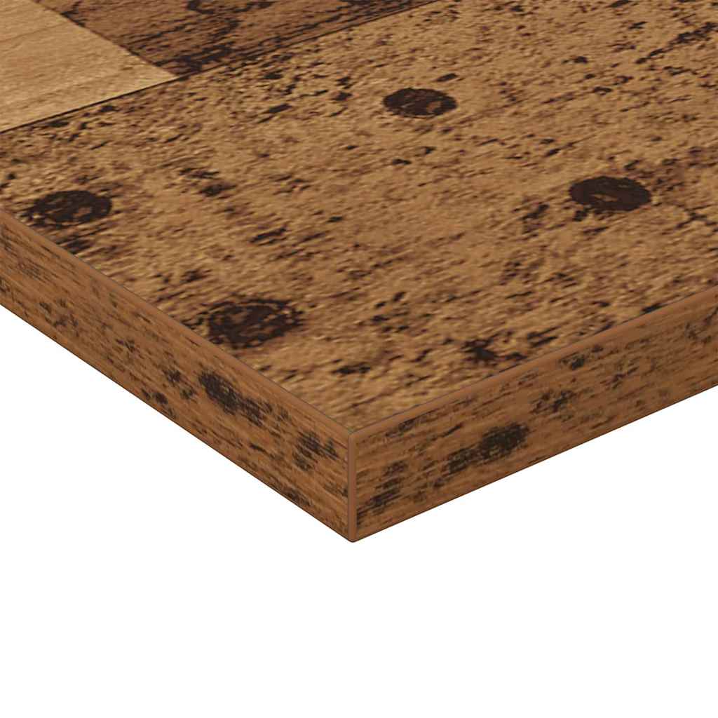 Knygų lentyna 3 aukštų 4 vnt. 80 x 20 x 1,5 cm Apdirbta mediena