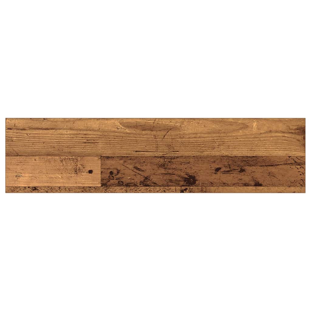 Knygų lentyna 3 aukštų 4 vnt. 80 x 20 x 1,5 cm Apdirbta mediena