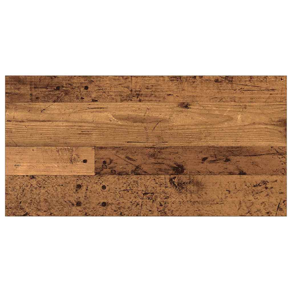 Bookcase 4 pcs Brown 80 x 40 x 1.5 cm Engineered Wood