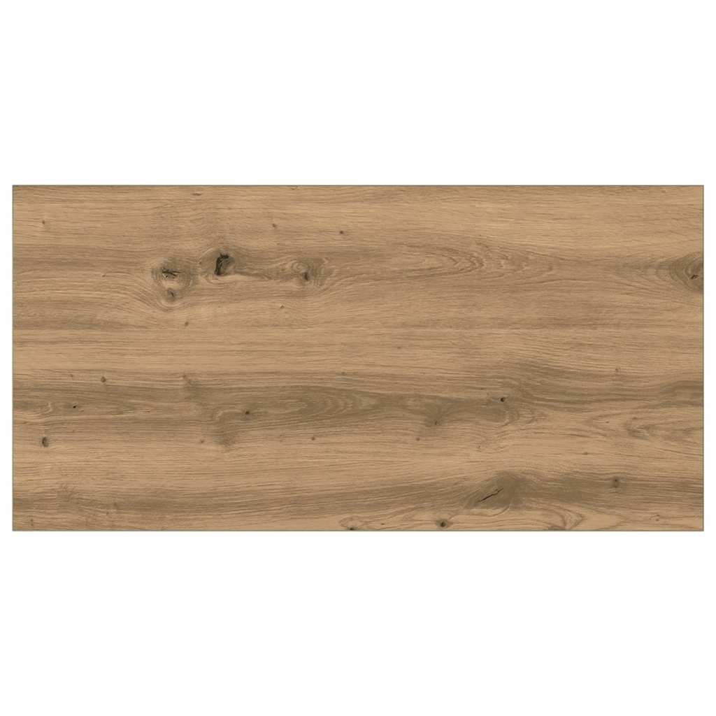 Knygų lentyna 4 pcs Ruda 80 x 40 x 1.5 cm Apdirbta mediena