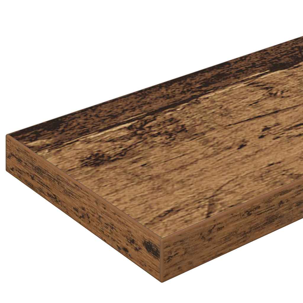 Book shelf 4 pcs Brown 100 x 10 x 1.5 cm Engineered wood