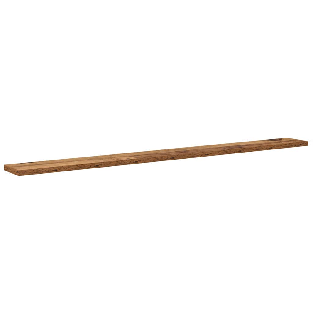 Book shelf 4 pcs Brown 100 x 10 x 1.5 cm Engineered wood