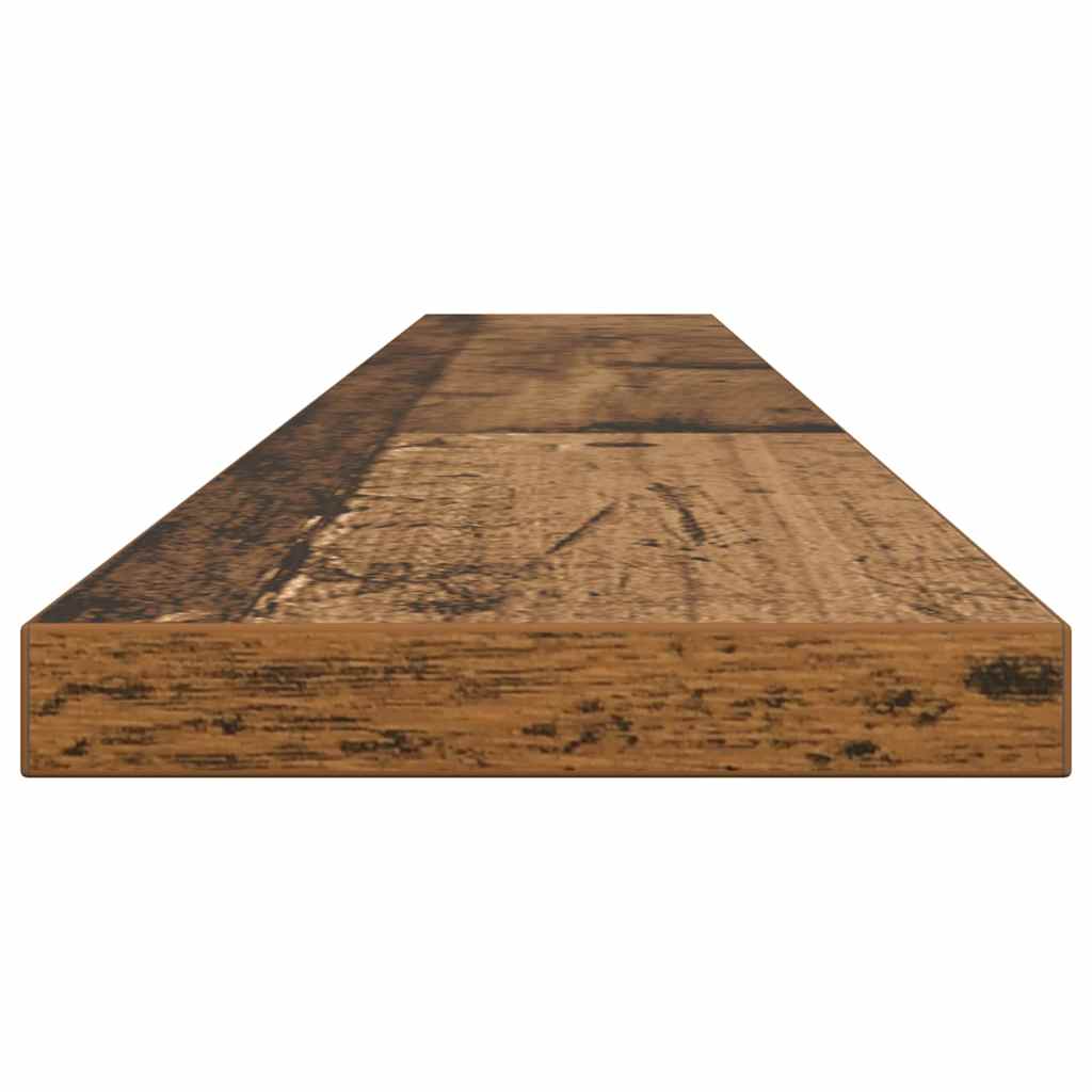 Book shelf 4 pcs Brown 100 x 10 x 1.5 cm Engineered wood